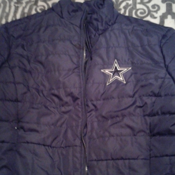 dallas cowboys puffer jacket